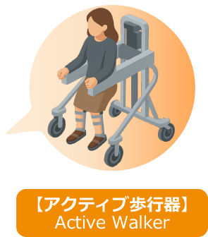 アクティブ歩行機